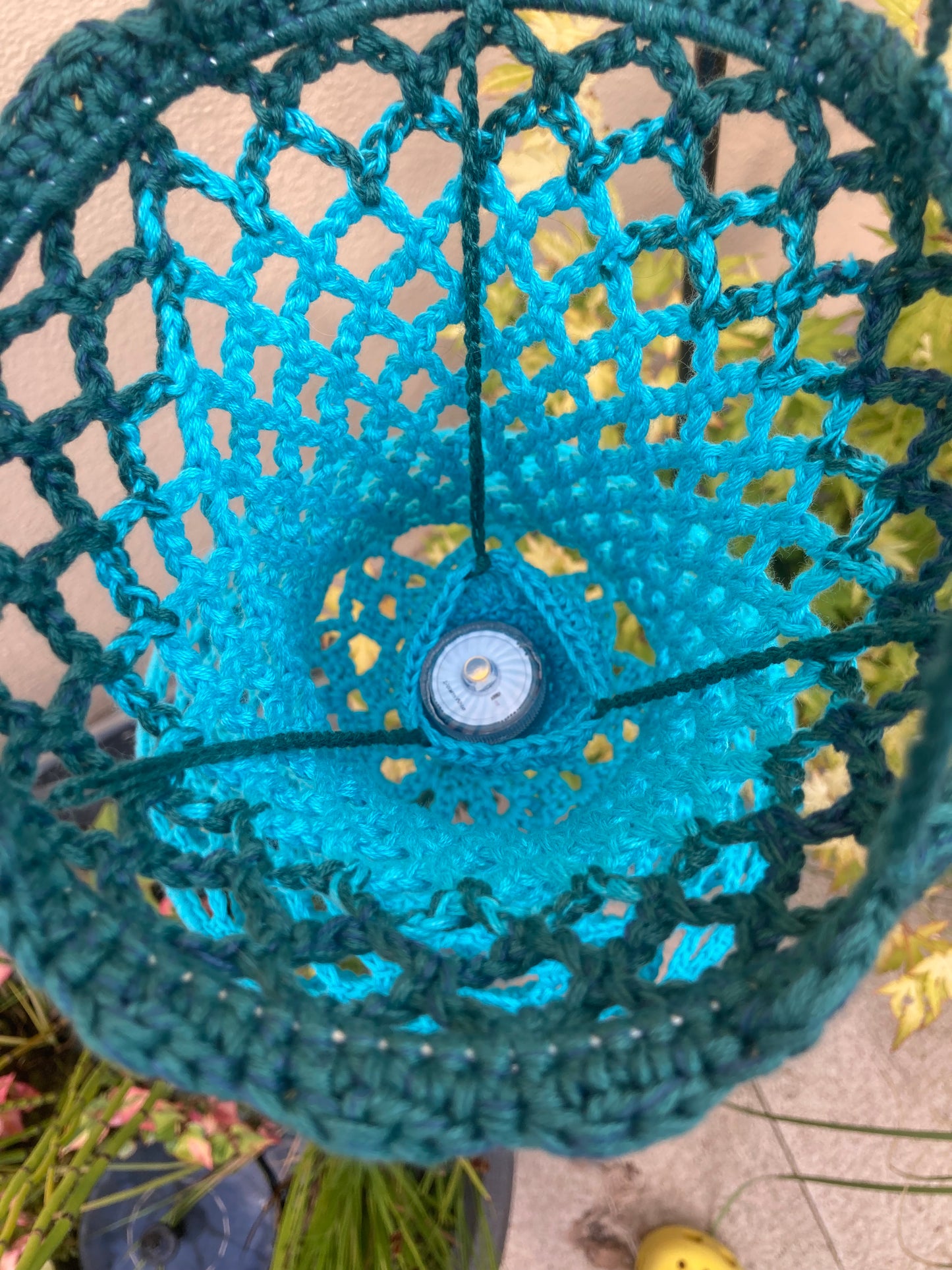✨ Outdoor-Häkel-Laterne