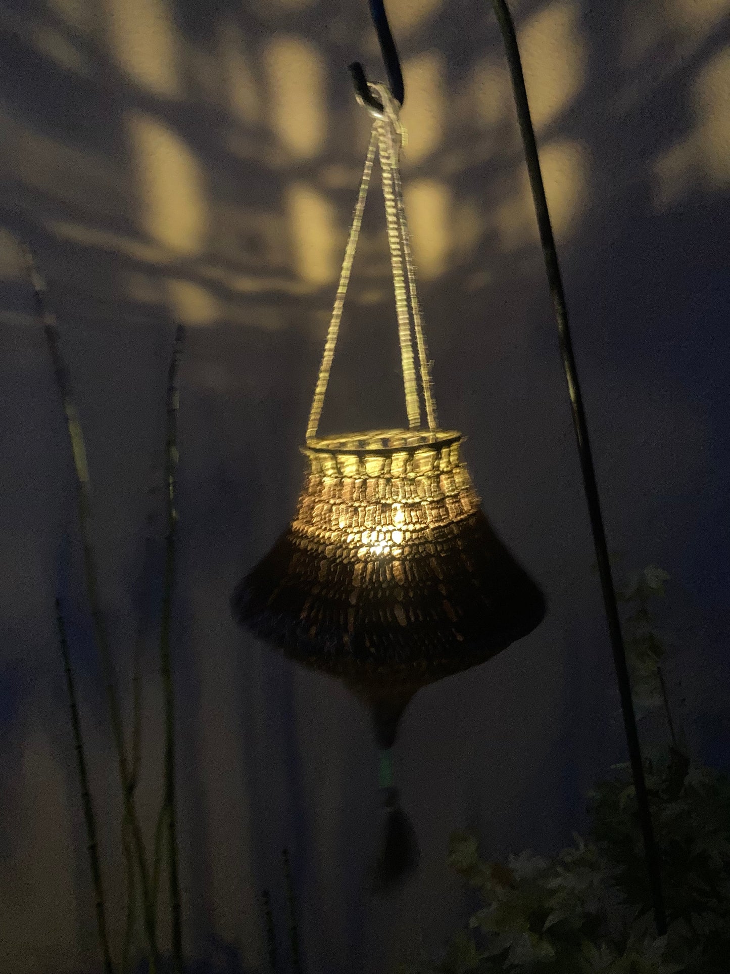 🍃 Outdoor-Häkel-Lampion