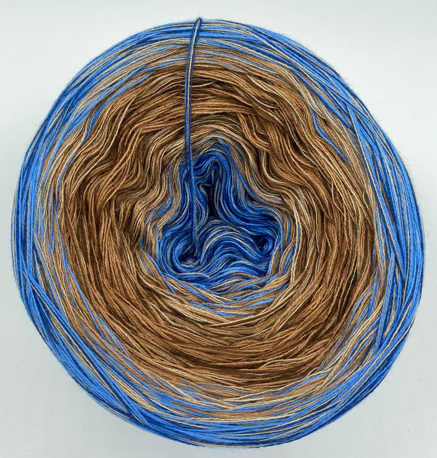 Blaue Erde meliert