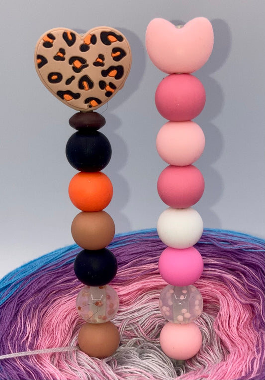 ergo- nomische Valentinstag-Häkelnadeln, Nadelstärke 3