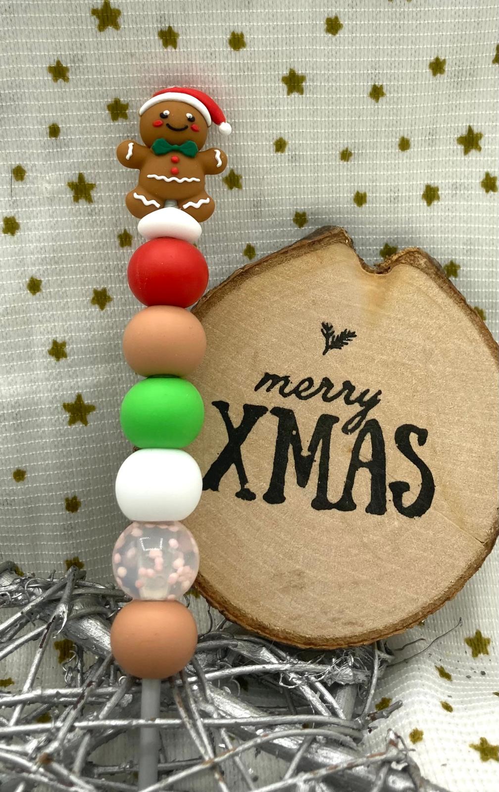 ergo- nomische Weihnachts-Häkelnadeln, Nadelstärke 4