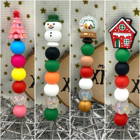 ergo- nomische Weihnachts-Häkelnadeln, Nadelstärke 2,5