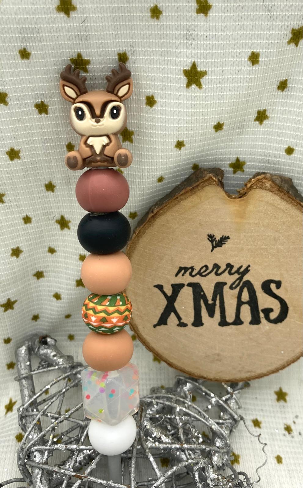 ergo- nomische Weihnachts-Häkelnadeln, Nadelstärke 4,5