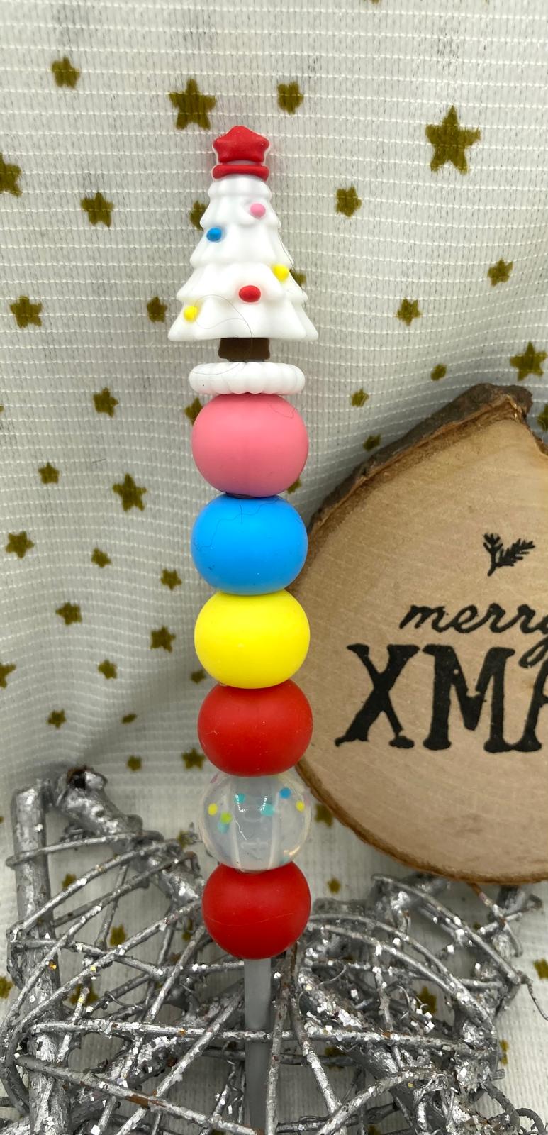 ergo- nomische Weihnachts-Häkelnadeln, Nadelstärke 4